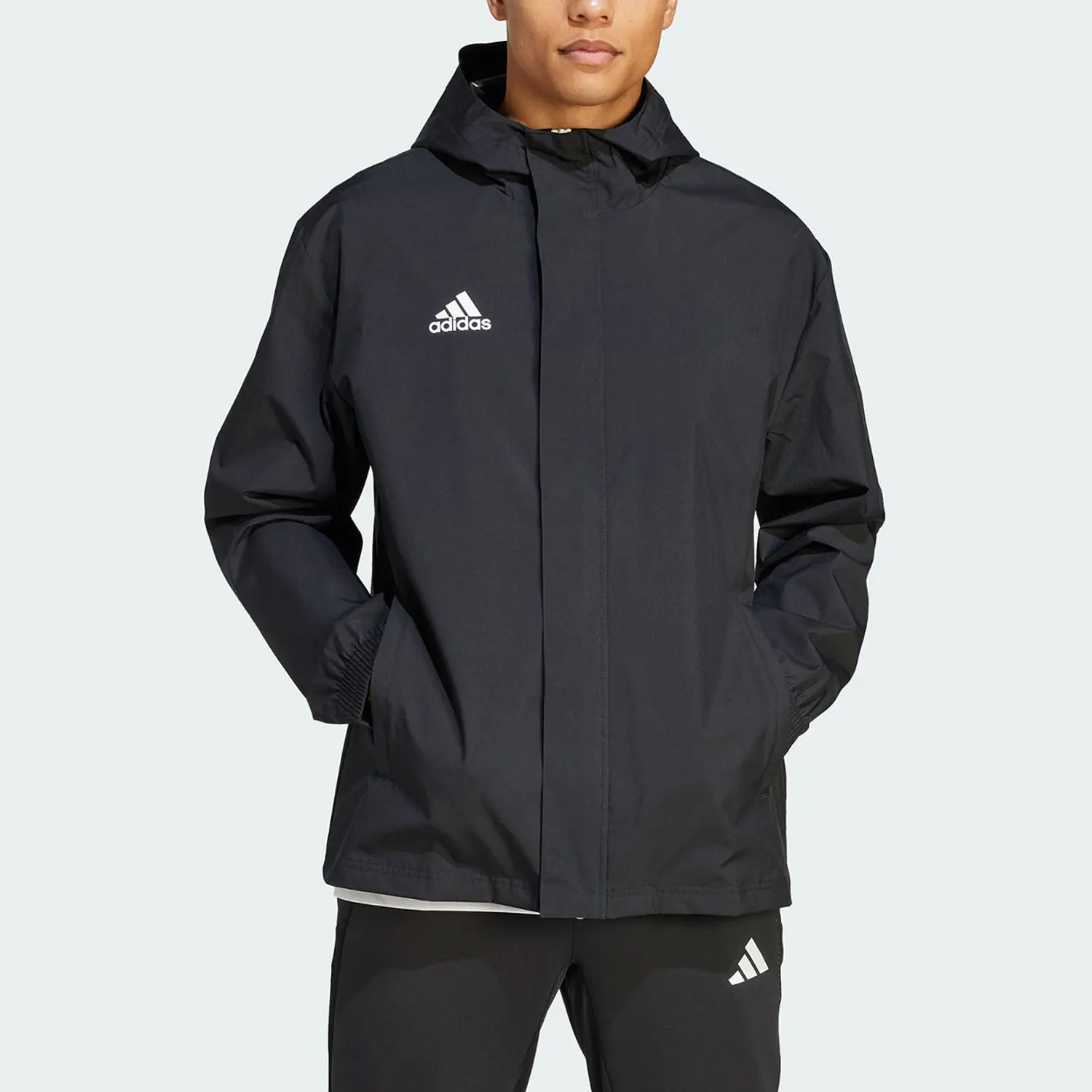 

Adidas Official Authentic Summer Men's Training Sports Hooded Jacket IK4010