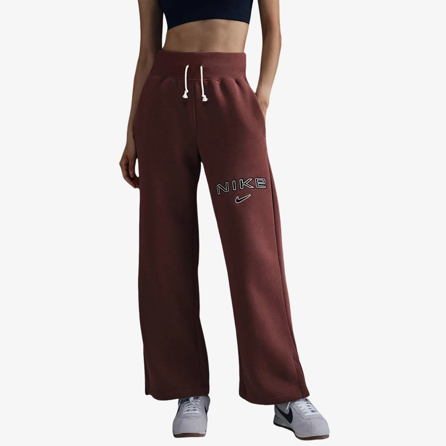 

Nike genuine 2024 Winter New Women's Retro Loose Sports Pants FV7685-218