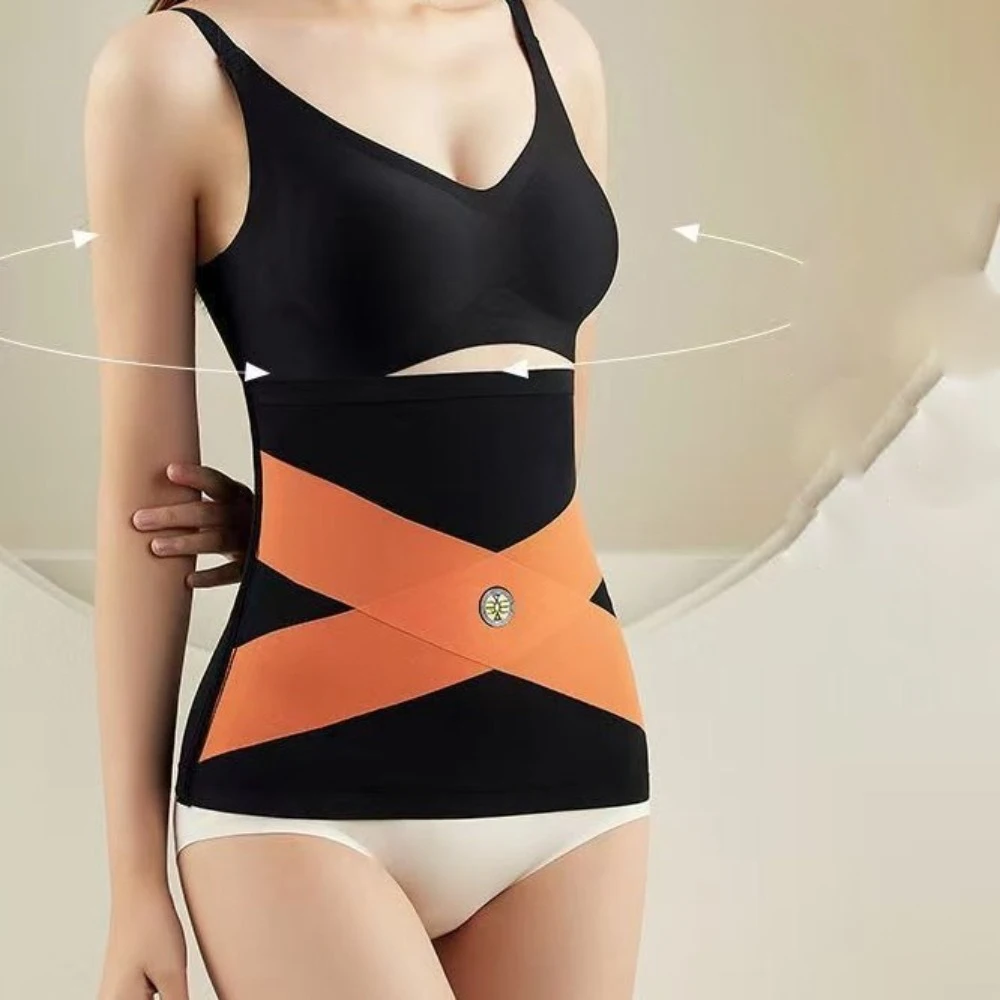 New Thin Waistband High Elasticity Body Shaper Waist Belt Shapewear Girdle Sports