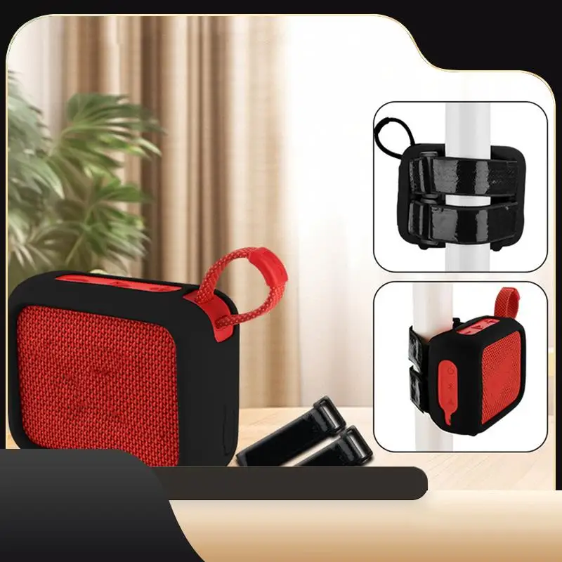 

Txesign Portable Silicone Case For Go 4 Protective Cover, Travel Carrying Pouch With Speaker Mount Strap-T44C