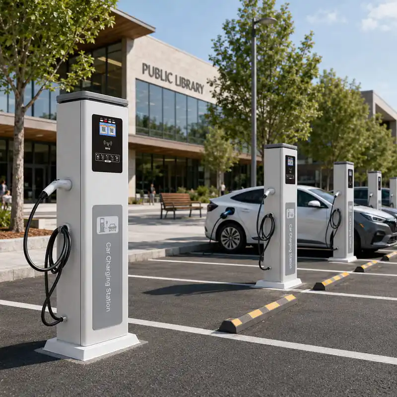 Dual Gun DC Charging Station 120KW 320KW CCS2  Customized Solution Real Time Data IP54 Protection