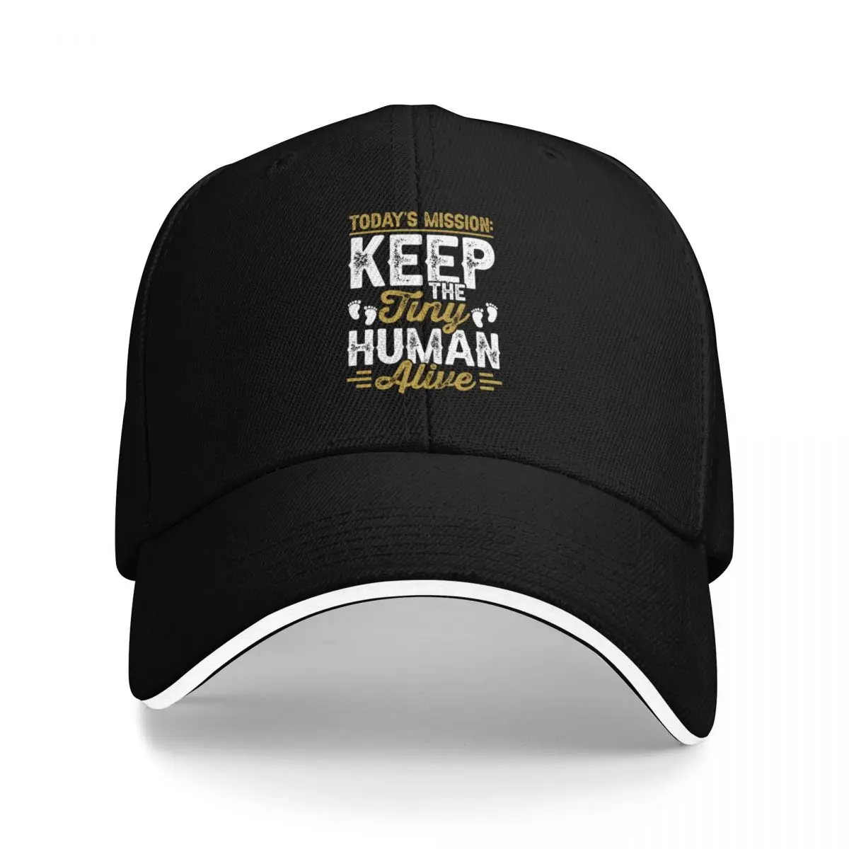 

Today's Mission Keep The Tiny Humans Alive Shirt, Mom Life Shirt, New Daddy Tee, Cool Gifts, New Daddy To Be Shirt Baseball Cap