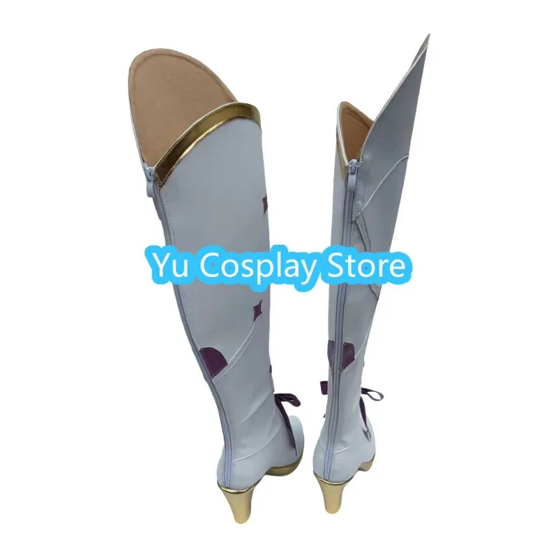 متجر Yu Cosplay Honkai Impact 3rd Elysia Maid Ver. أحذية تأثيري أنيمي تأثيري أحذية أحذية أزياء الهالوين الدعائم