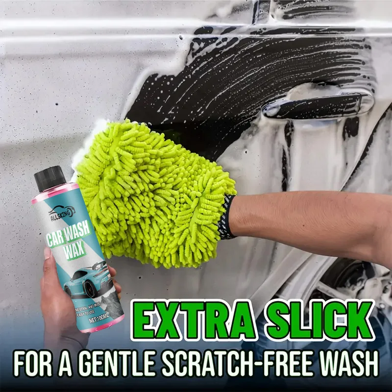 Pink Foaming Car Wa…