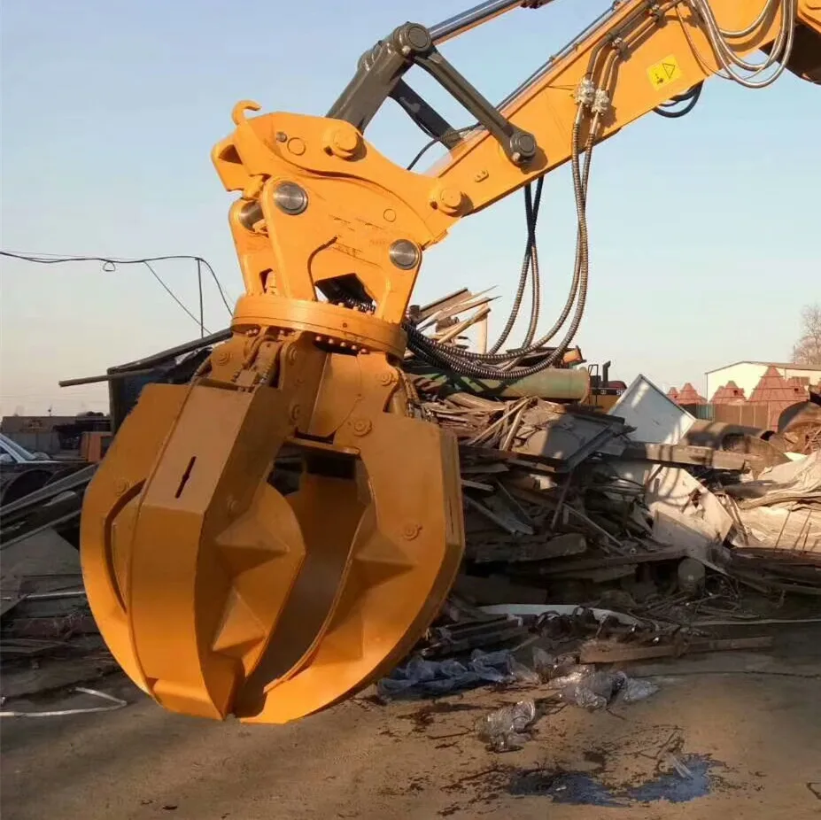 Fabrikdirekter Hersteller, rotierende Greifer, hydraulischer Schrottgreifer für Bagger