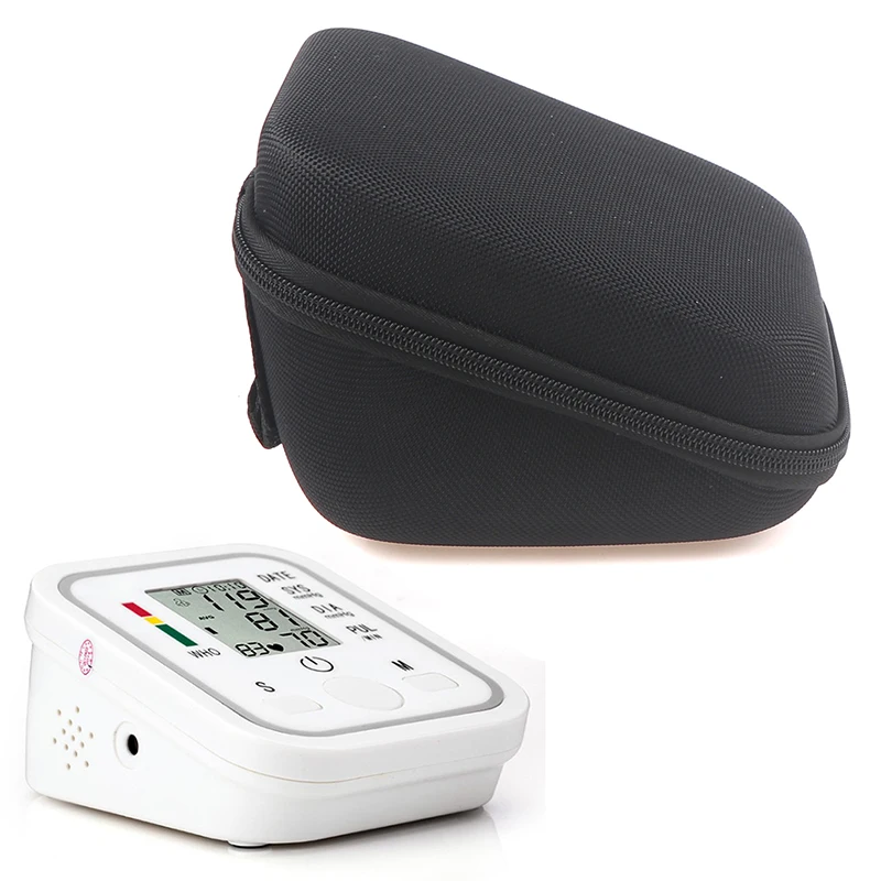 Sphygmomanometer Bag Portable EVA Blood Pressure Monitor Tonometer Storage Bags Carrying Case for Travel & Home Use