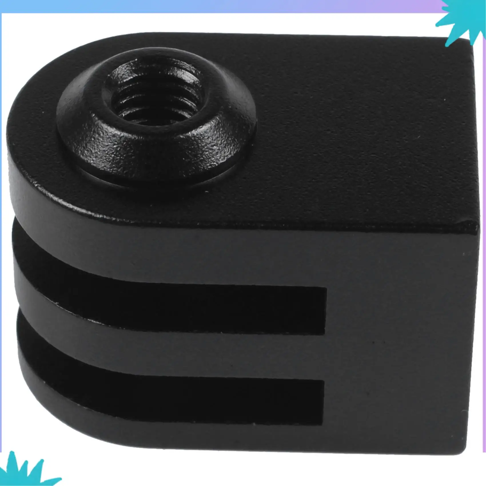 ABZW 2X Cnc سبائك الألومنيوم ترايبود صغير جبل الرياضة في الهواء الطلق كاميرا قاعدة محول لجميع 1/4 بوصة المسمار Monopod ملحق