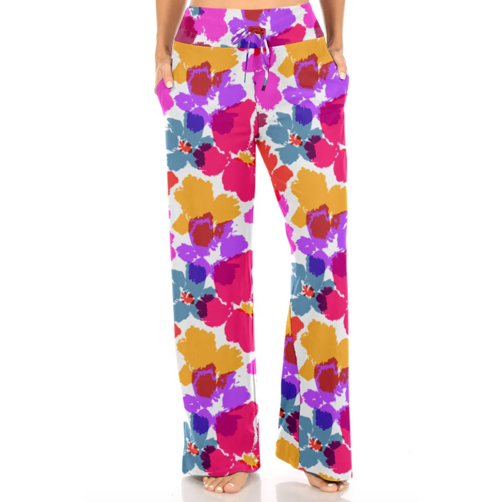 LETSFIND New Arrival Lounger Streetwear Women High Elasticity Women Pants High Quality Loose Pants