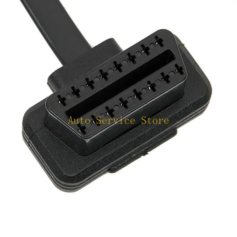 462A 16pin Ổ cắm nam đến nữ obd obdii 8core dây nối dây 30/60/100/150cm