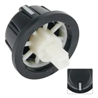 For Toyota Hilux Vigo 1x A/C Control Knob Black UK Air Conditioner Switch Easy To Install Heater Switch Plastic