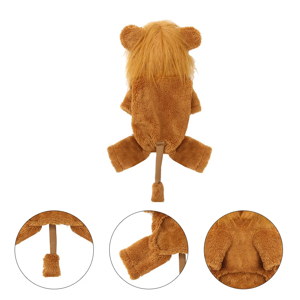 

lion costume for pet dog clothes pet costume pet funky clothes pet supplies