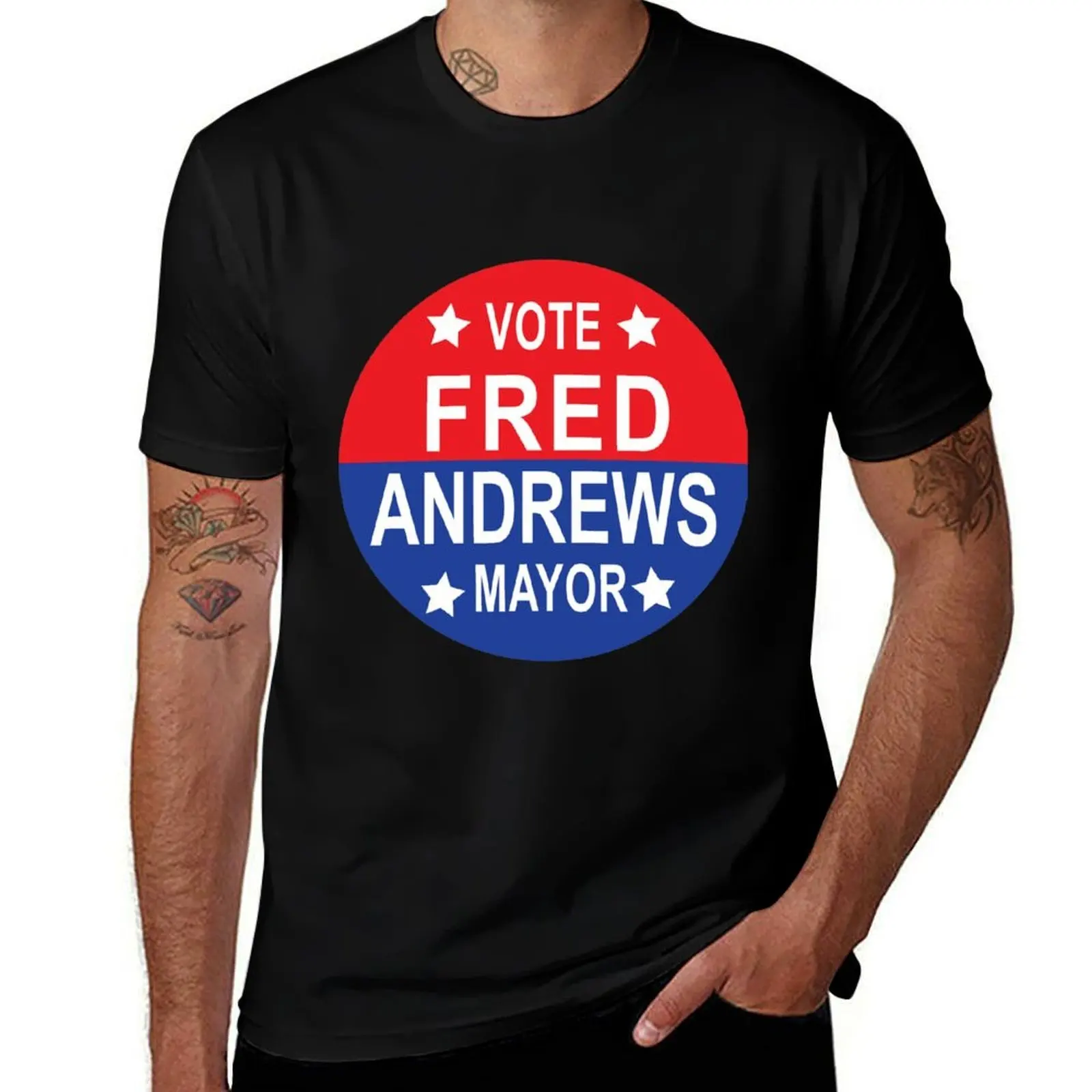 Vote Fred Andrews for Mayor of Riverdale! T-Shirt Street Style Casual Tee Shirt T-Shirt