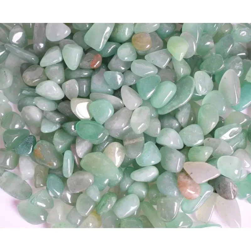 100g Bulk Small Size Natural Tumbled Semi-precious Stone Green Aventurine Reiki Healing Mineral Crystals Chip Crushed Stone