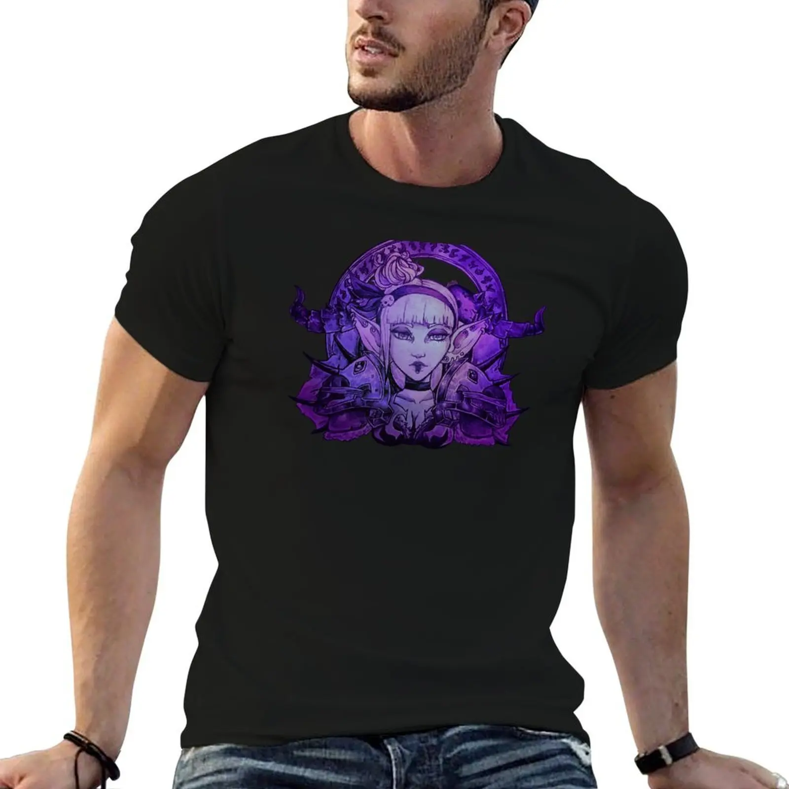 Camiseta Fel para hombre, camiseta 100% algodón, camisetas 100% algodón con estampados