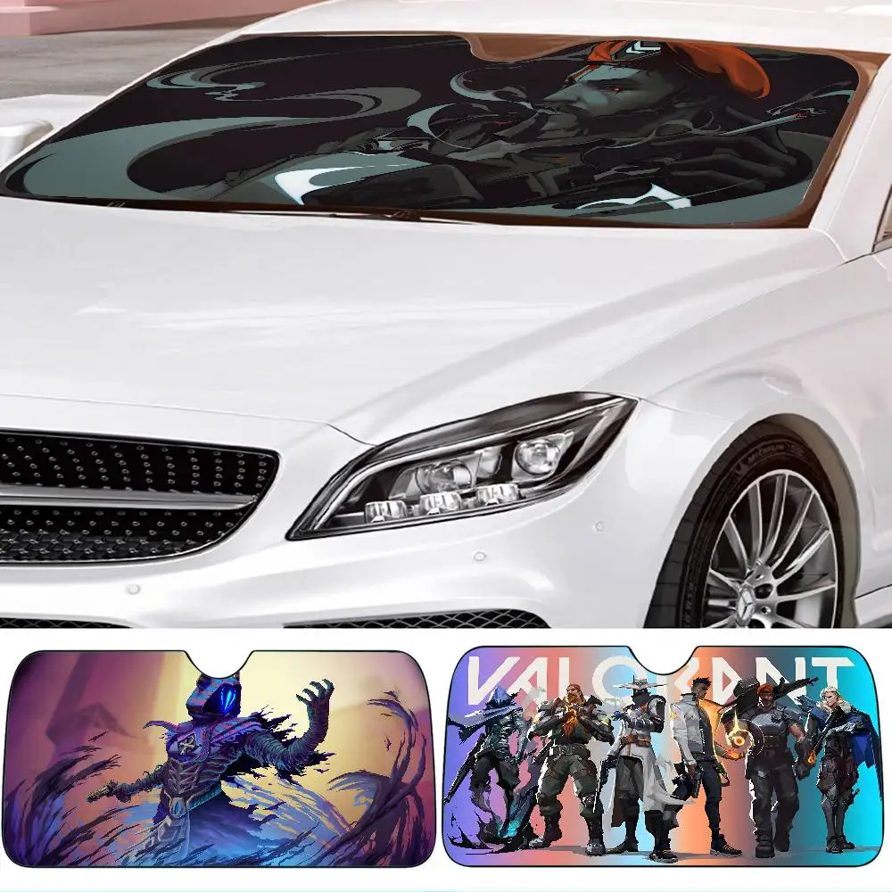 

Игра Valorant автомобильный солнцезащитный козырек на лобовое стекло козырек на переднее окно 70x130 см солнцезащитный козырек солнечная защита плед подарок новинка автомобиль
