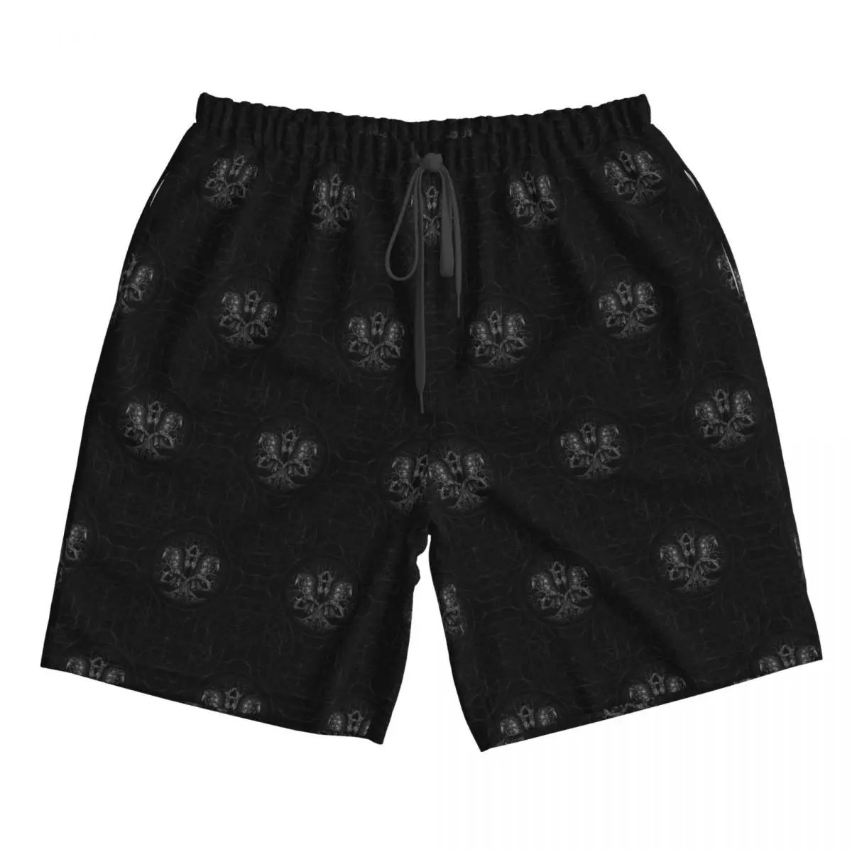 

Tree Of Life Yggdrasil With Raven Trunks Beach Board Shorts Casual Quick Dry Swim Summer Men Pants