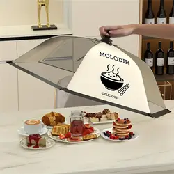 1 foldable food cover, food cover, vegetable cover, dining table cover, vegetable umbrella, fly and dust cover