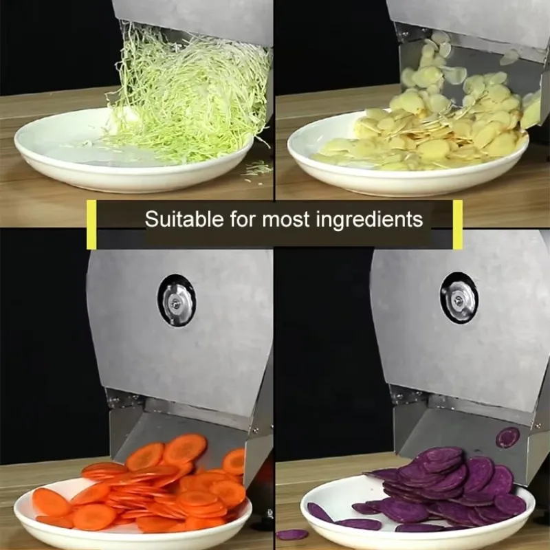 Adjustable Electric Wire Cheese Chips Potato Mushroom Cabbage Ginger Vegetable Slicer