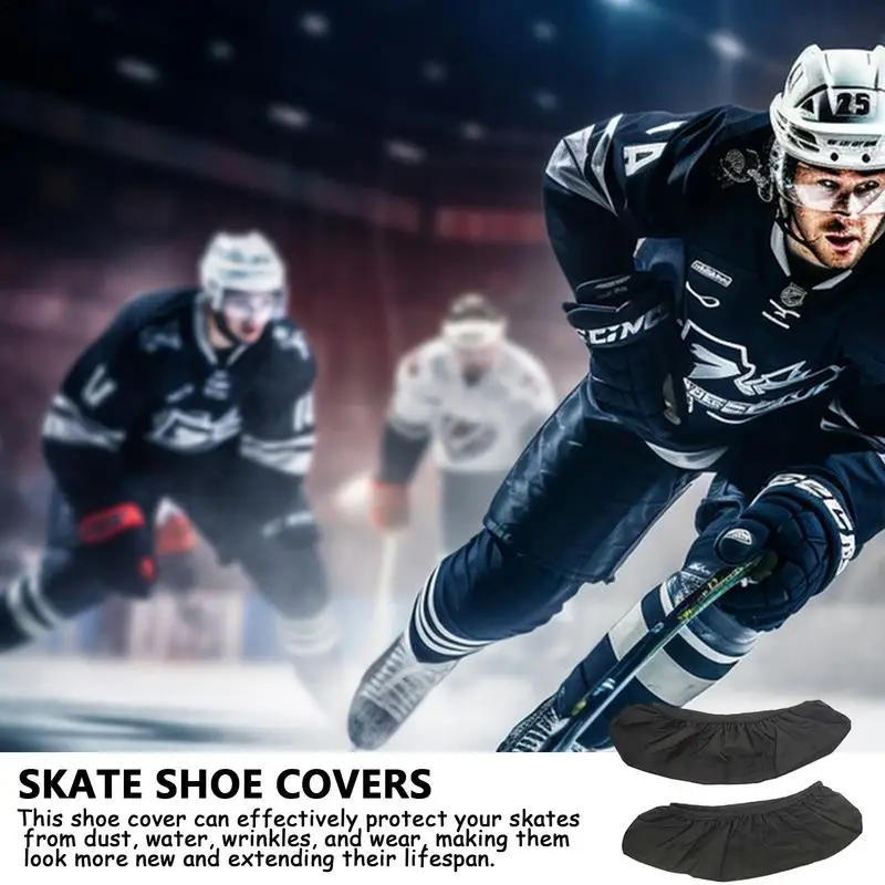 Hockey Skate Protector Covers Dustproof Skating Soakers Protective Covers Elastic Skate Accessories Universal For Men Women Kids