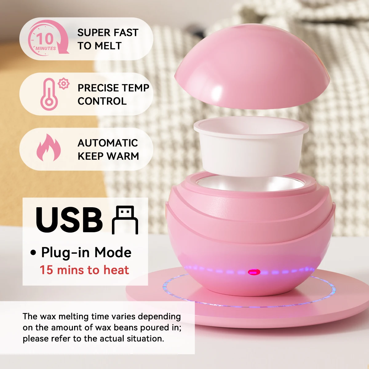 스마트 정온 미니 왁스 워머 세트 55종 USB 충전식 - Ear Wax Remover 리뷰 및 가격