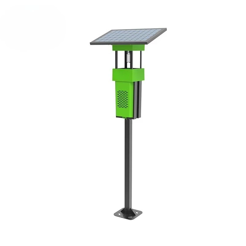 Wind Suction Insect Trap Light - Solar Powered Pest Killer Lamp for Agricultural Use (Farm, Orchard, Tea)