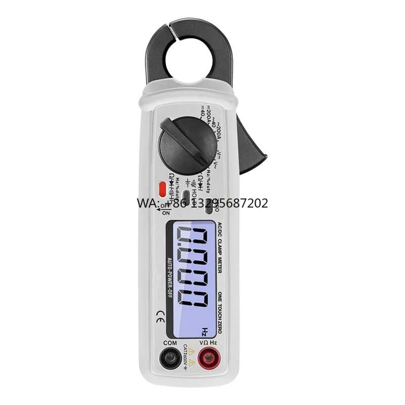 

LOOBO DT-9702 Compact Clamp-On AC/DC High-Precision Digital Multifunction Clamp Meter with 1 Year Warranty