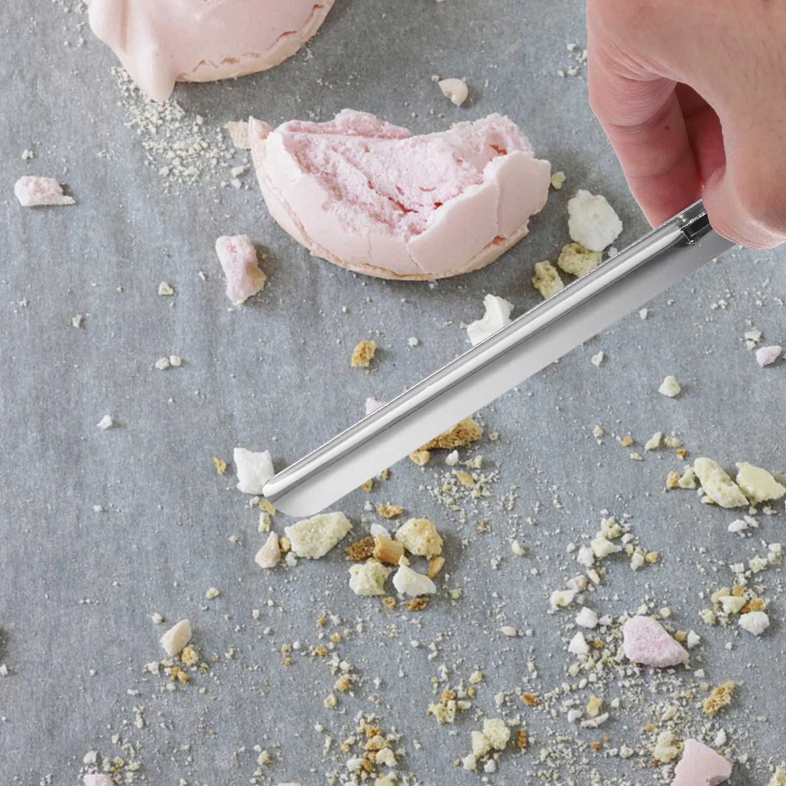 2 pezzi raschietti per briciole in acciaio inossidabile ristorante raschietto per briciole raschietto per briciole da tavolo spazzatrice per briciole per cucina domestica