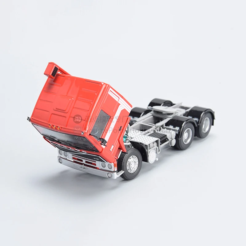 1:43 Scale Diecast Alloy Volvo-F12 European 6X4 Tractor Toys Cars Model SSM1562 Classics Adult Souvenir Gifts Static Display