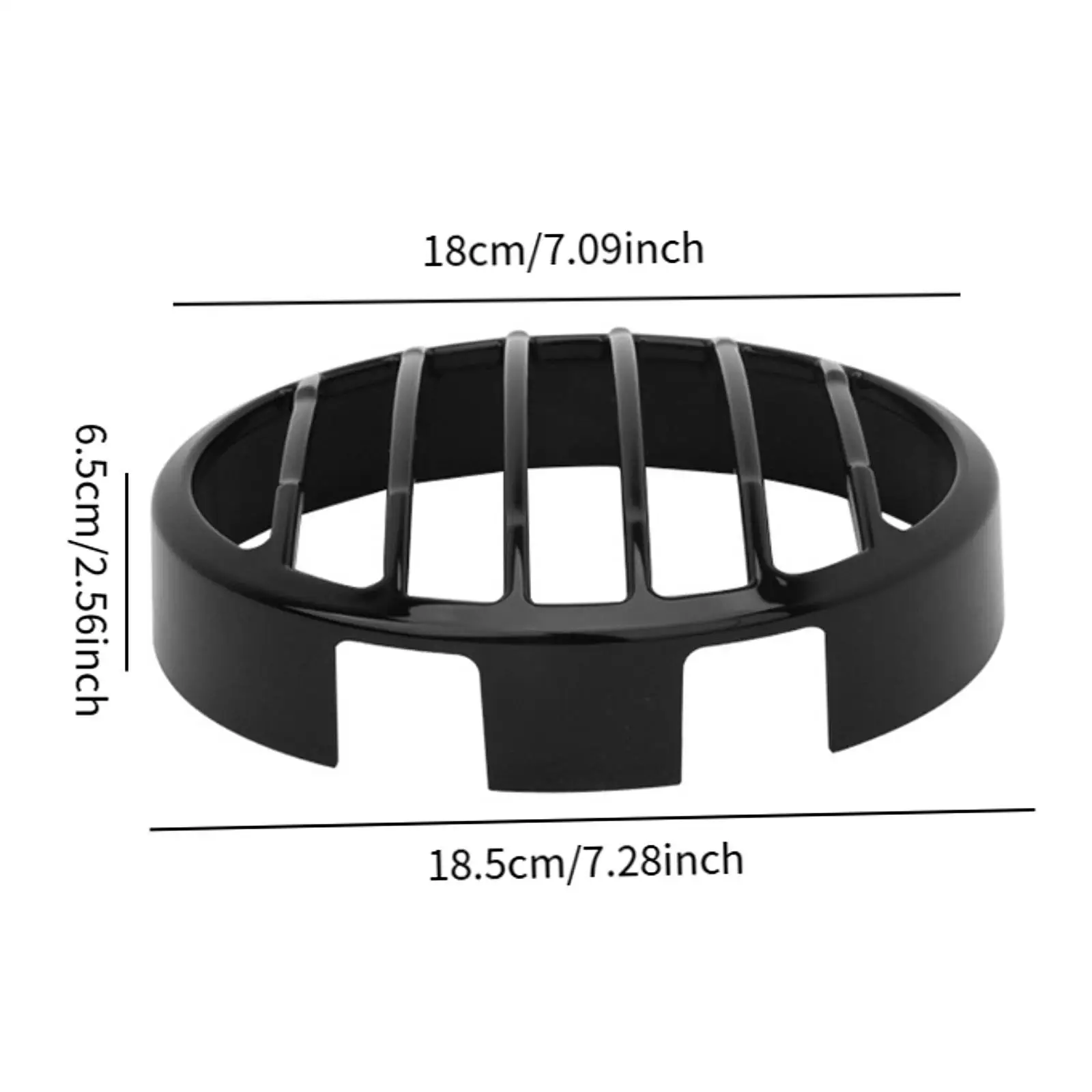 オートバイ用ヘッドライトグリルカバー ラウンド Rebel Cmx300 Cmx500用