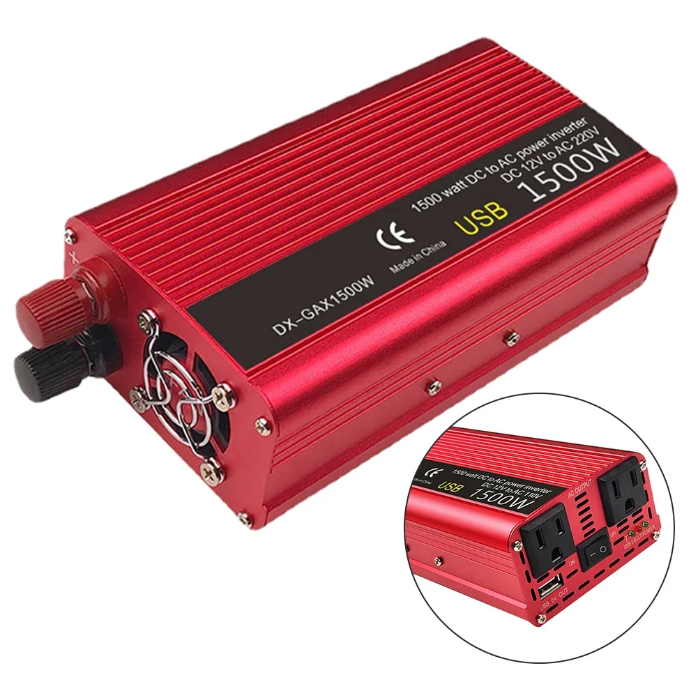 

Household Battery Converter Inverter Battery Converter Car Inverter Non Deformation Continuous Output Power Notes