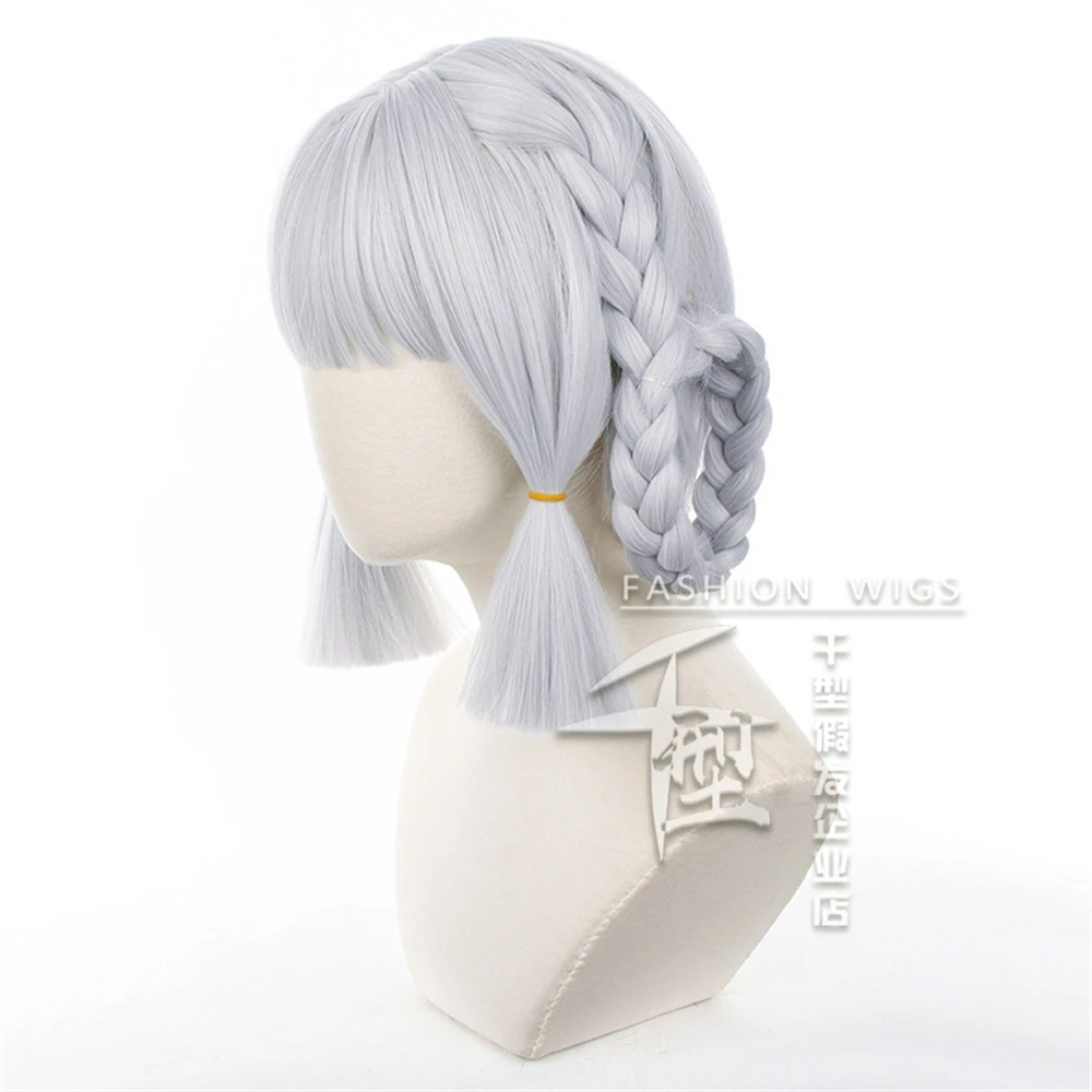 神里あやかコスプレウィッグニュースキン編組耐熱人工毛ハロウィンカーニバルパーティーロールプレイウィッグ