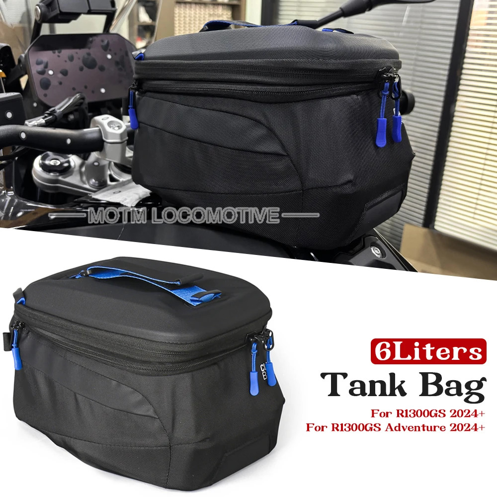 FOR BMW R1300 GS/R1300GS ADV Modified Fuel Tank Bag, 6L Capacity, Quick-Release Fuel Tank Bag 2024 2025 2026