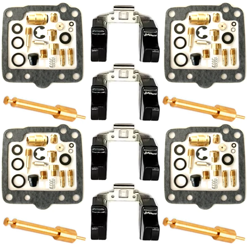 Kit de reparación de carburador de motocicleta para Suzuki GS 750 GS750 1980-1983 GS750E GS750L 750L diafragma de émbolo flotante del sistema de combustible