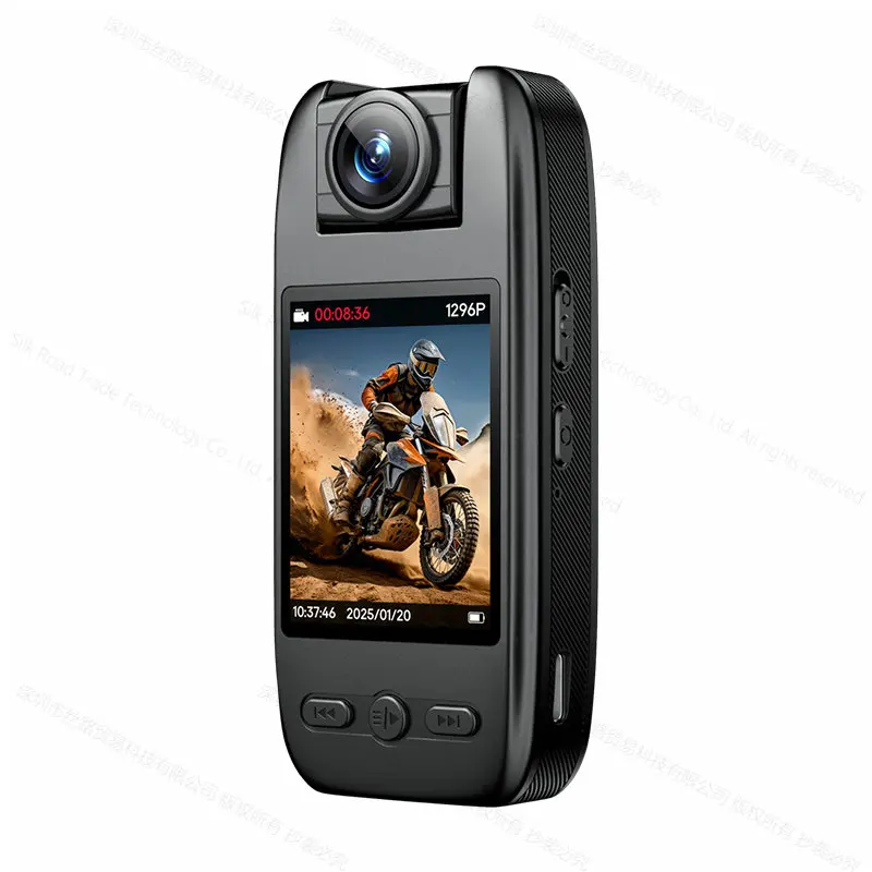 كاميرا رياضية خارجية عالية الوضوح من Yescool S6، كاميرا فيديو محمولة مضادة للاهتزاز، رؤية ليلية، مسجل فيديو توك قصير