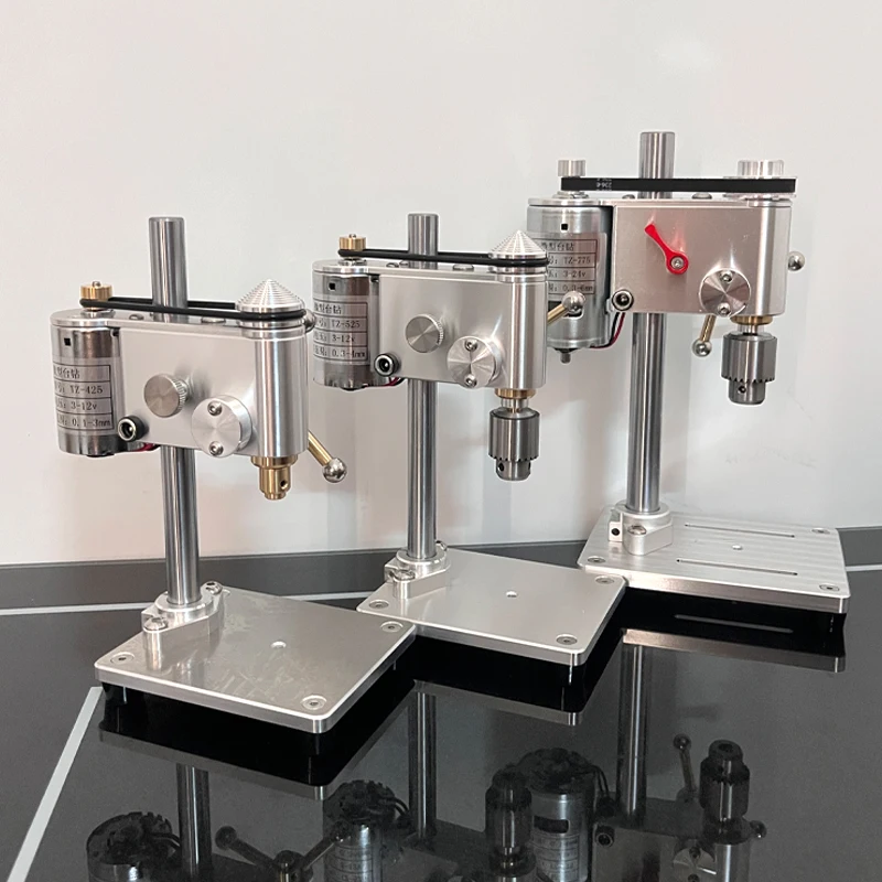 Miniature Drilling Machine Precision Bench Drill 0.3-0.4mm Diameter Decorative Crafts Collectibles
