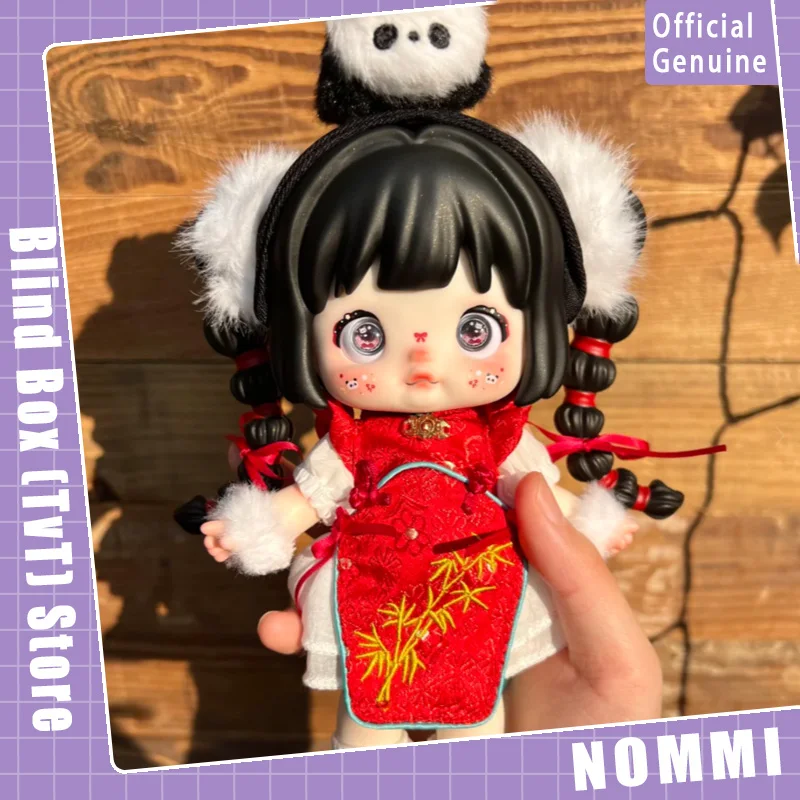 Genuino Nommi Mjd Action Figure Pace e sicurezza Ogni anno Collezione di bambole Kawaii Ornamento da tavolo Tendenza moda Regalo a sorpresa