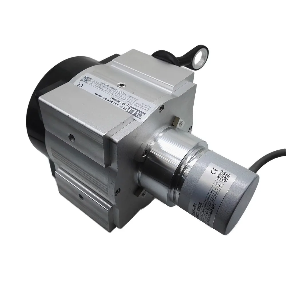 High Speed Position Displacement String Pot Sensor 8000mm 10000mm Stroke Transducer Absolute SSI MODBUS RTU