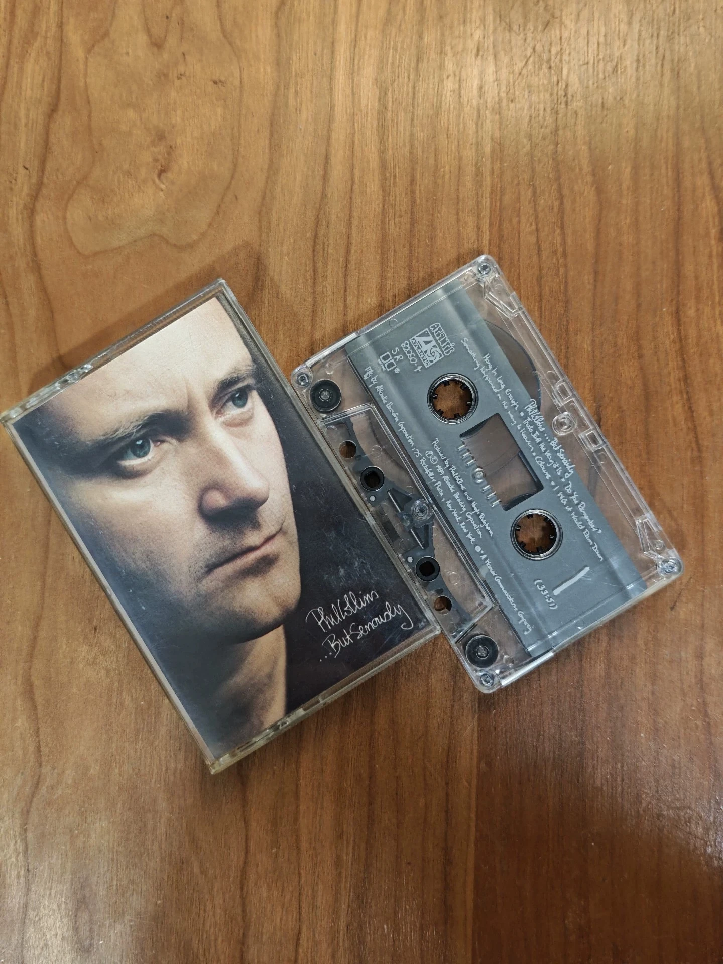 

Pop Rock Little Elvis Phil Collins Music Tape But Seriously Album Colours Cassettes Cosplay Walkman Recorder Car Soundtracks Box