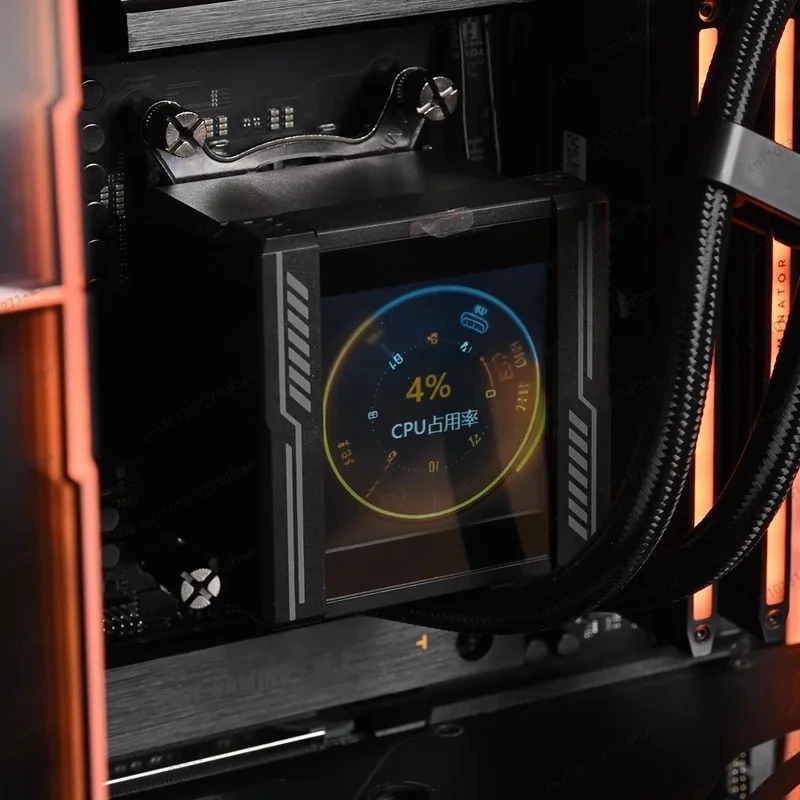 كمبيوتر مكتبي للألعاب بانورامي عالي الجودة 9800X3D RTX5080 2 تيرابايت NVMe M.2 SSD Win 10