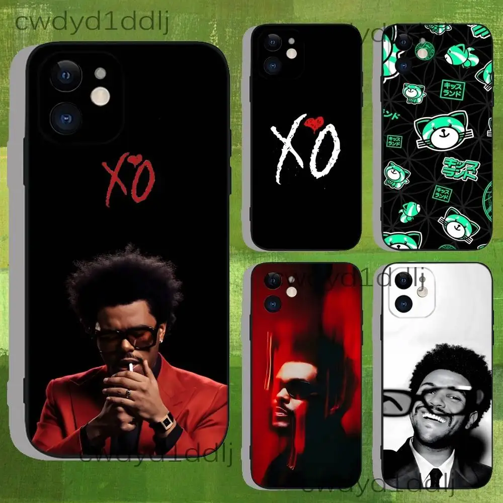 

The W-Weeknd XO Phone Case For iPhone 17,16,15,11,12,14,13 Pro Max Mini XS,XR,7 Plus 16E Air Soft Covers Fundas