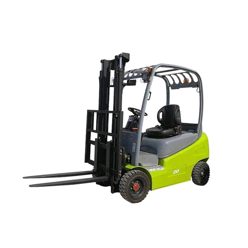 Logistics Distribution Center 2.5 Ton 4 Wheel Lithium Electric Forklift Fast Safe Stable Loading Unloading Truck