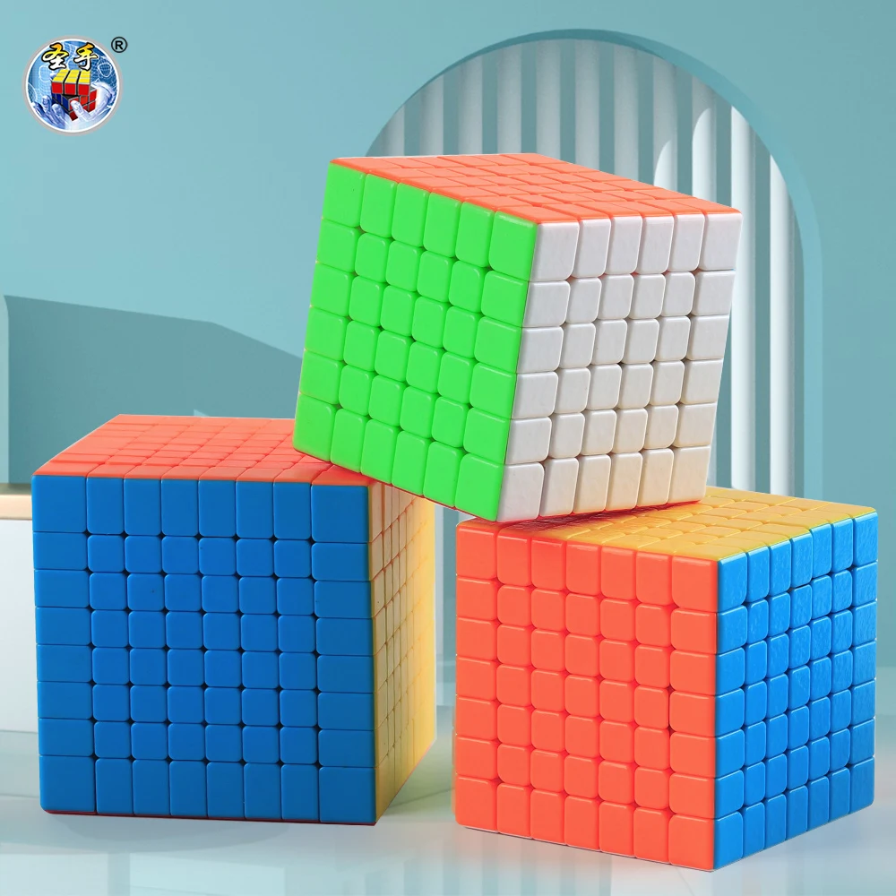 ลูกบาศก์ SENGSO รุ่น Speed Cube 6x6 7x7 8x8 ซีรีส์แบบไม่มีสติกเกอร์ ลูกบาศก์มายากลระดับมืออาชีพ คุณภาพสูง ของเล่นฝึกสมาธิสำหรับเด็ก