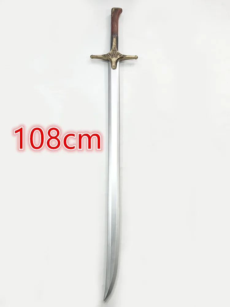 1:1 Cosplay Alice Sword arma Wild Hunt Sword Eredin White Wolf Prop gioco di ruolo regalo di sicurezza PU Wizard aeronght Jewel Sword