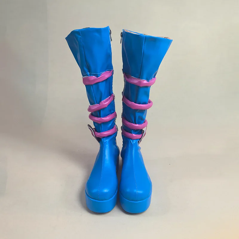 Buty do cosplayu Dark Magician Girl z Yu Cosplay Store, akcesoria na Halloween i karnawał, rekwizyty, buty szyte na miarę