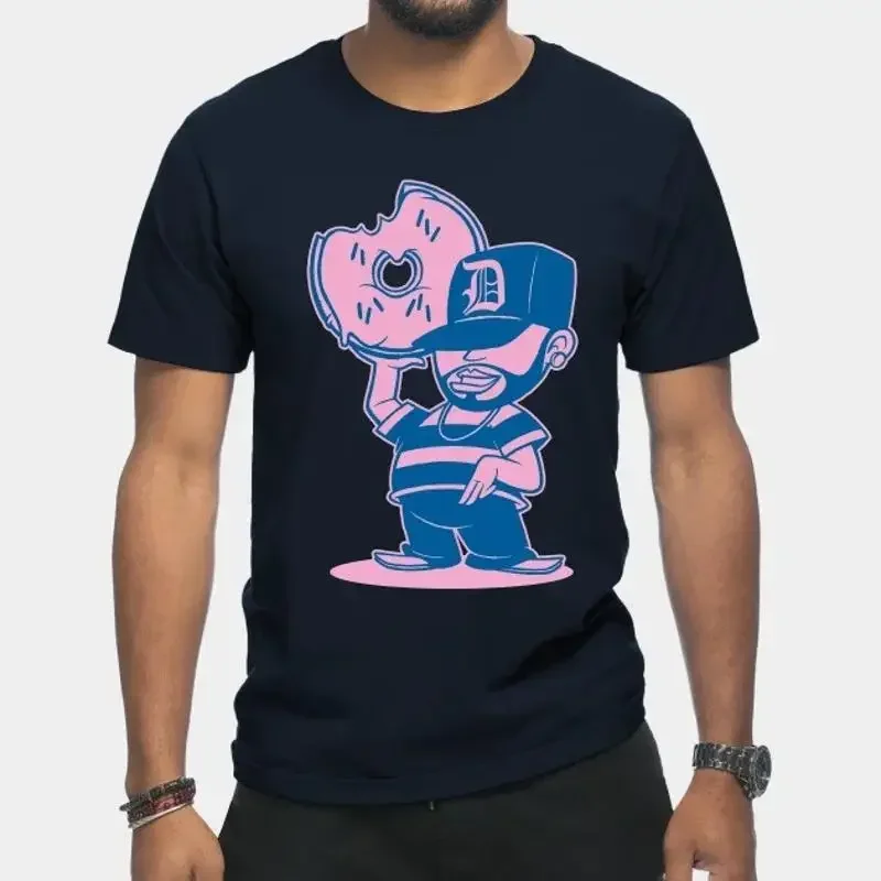 Vintage Workinonit Light My Fire by J Dilla Two Can Win Waves Donuts T Shirt