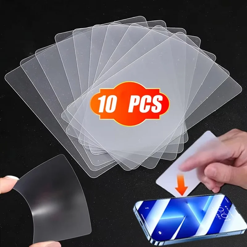 10-20 Piezas Tarjeta Plástica de Apertura para Pantallas, Flexible y Ultra Delgada, para Reparación de LCD de Celulares y Tablets