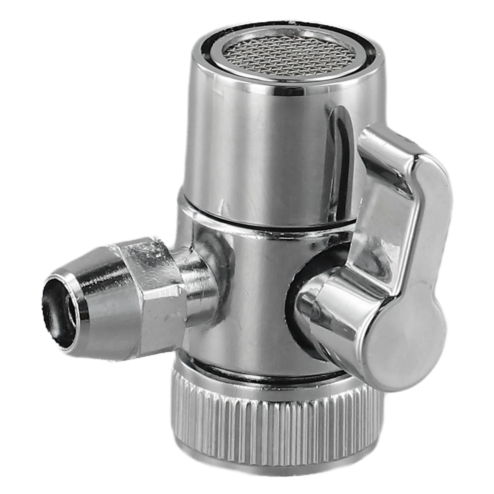 Innovative Faucet Diverter Solution Made from Zinc Alloy Material Switch Between Two Outputs Effortlessly at Home