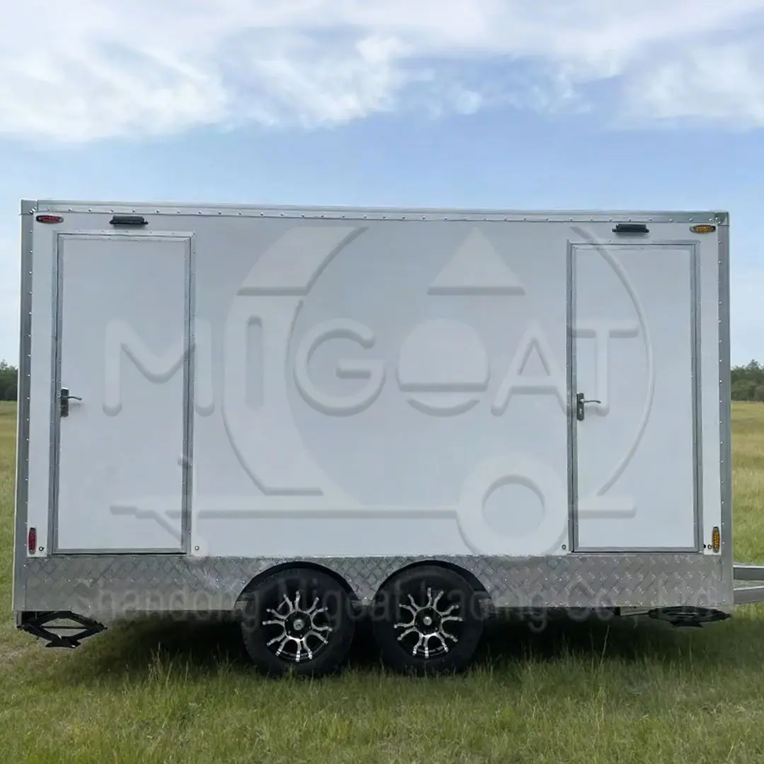 

Eco-Friendly Towable Portable Toilet Trailer for Outdoor Construction Camping And Emergency Use