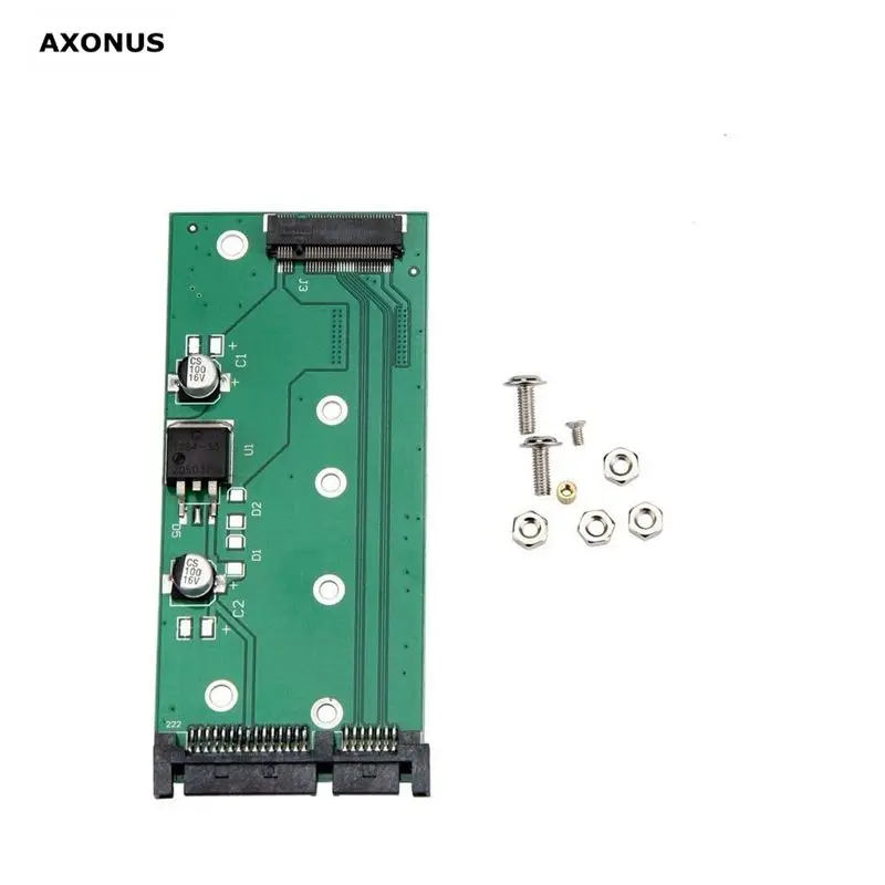 M. 2 Solid State Drive SSD to SATA 3.0 Adapter Board NGFF to SATA Serial Port Adapter Card External Expansion