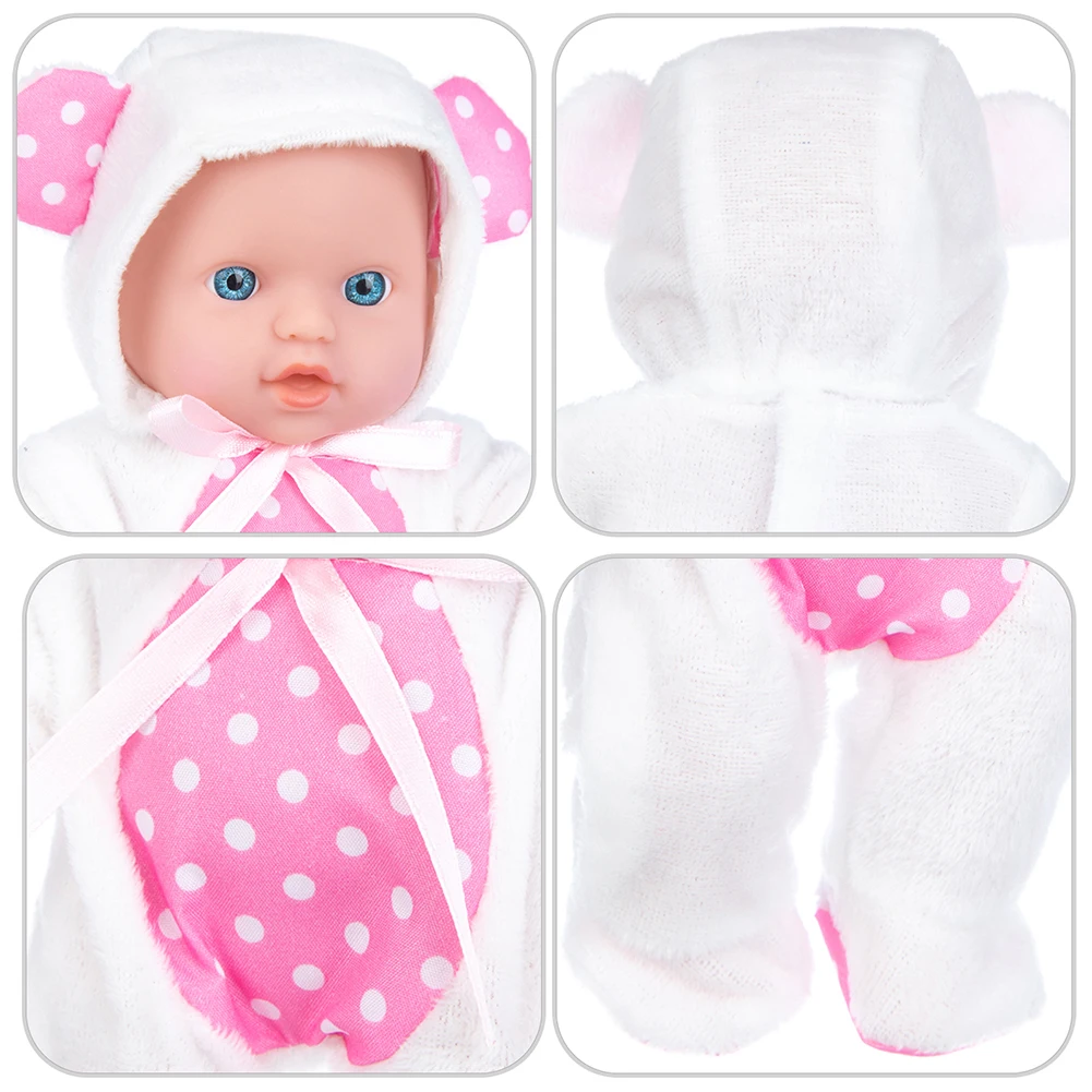 Mobile Reborn Baby Toy Baby Dress-Up Simulation Holiday Party bambini domestici che giocano a giochi giocattolo forniture regalo per bambini